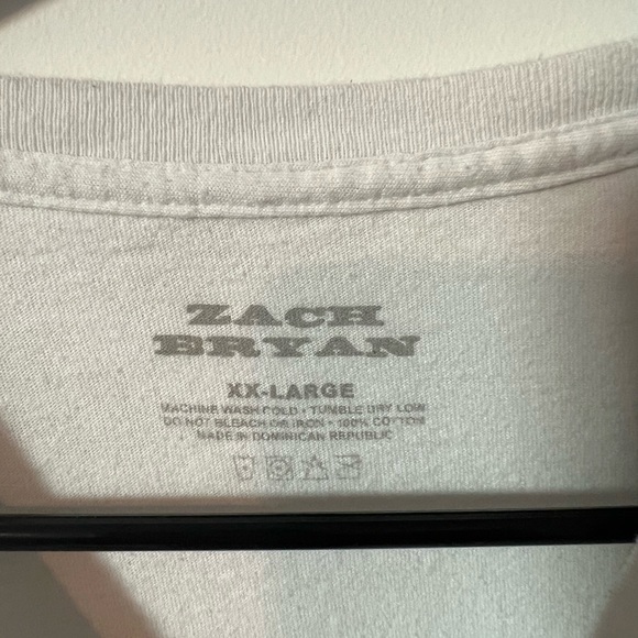 Zach Bryan Ticketmaster Shirt XXL - Picture 3 of 3